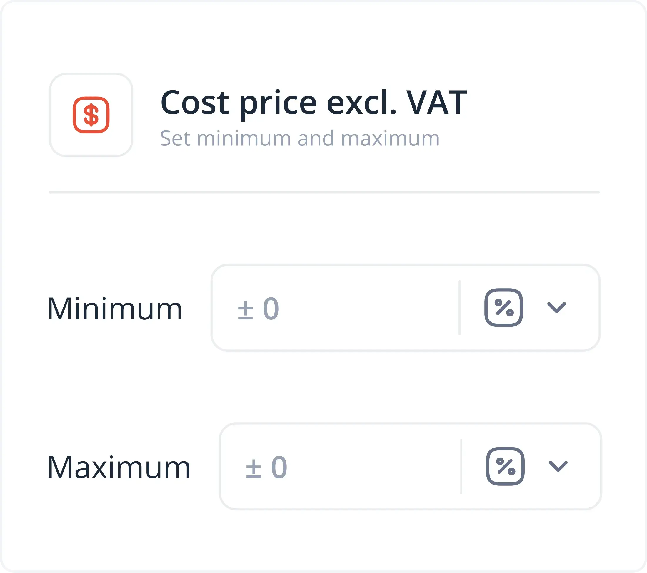 Cost-plus pricing